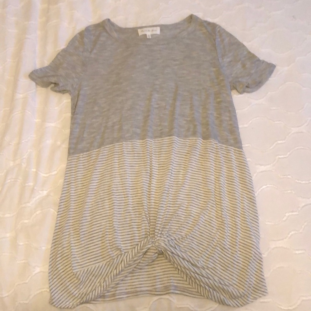 3 for $20 Grey and white T-shirt